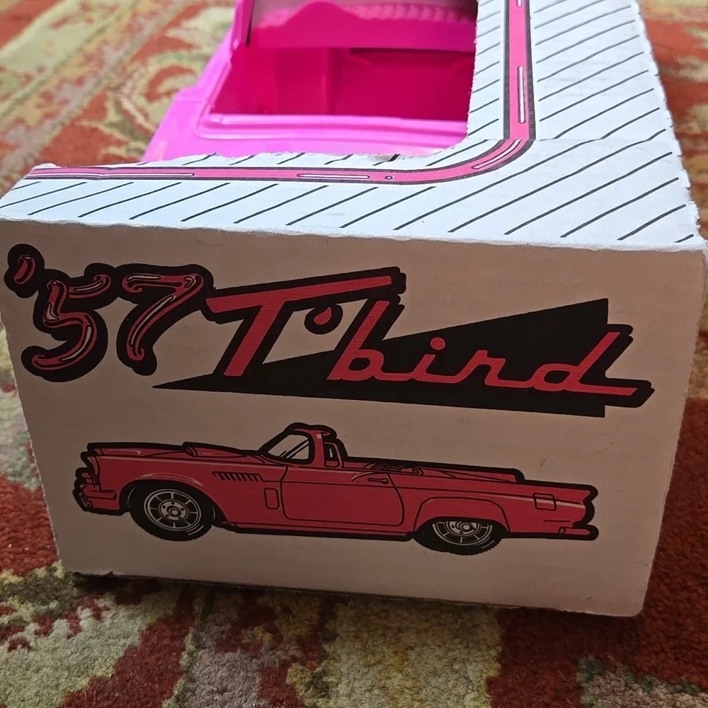 Pink Convertible Fashion Doll Car